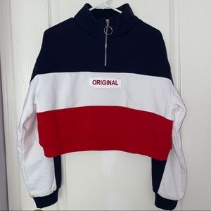 H&M Half Zip Up Sweater